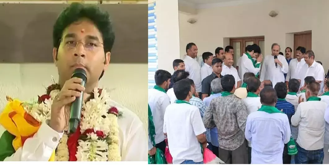 Odisha: BJP Veteran Bijoy Mohapatra’s Son Aurobinda Joins BJD