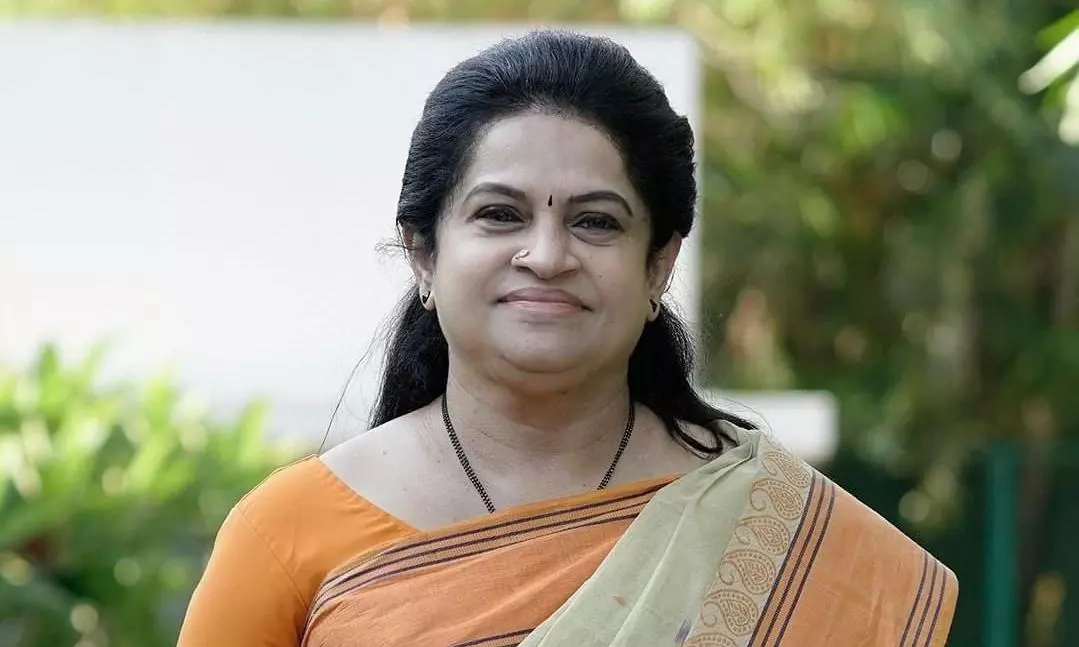 Karunakaran’s Daughter Padmaja Venugopal Joins BJP
