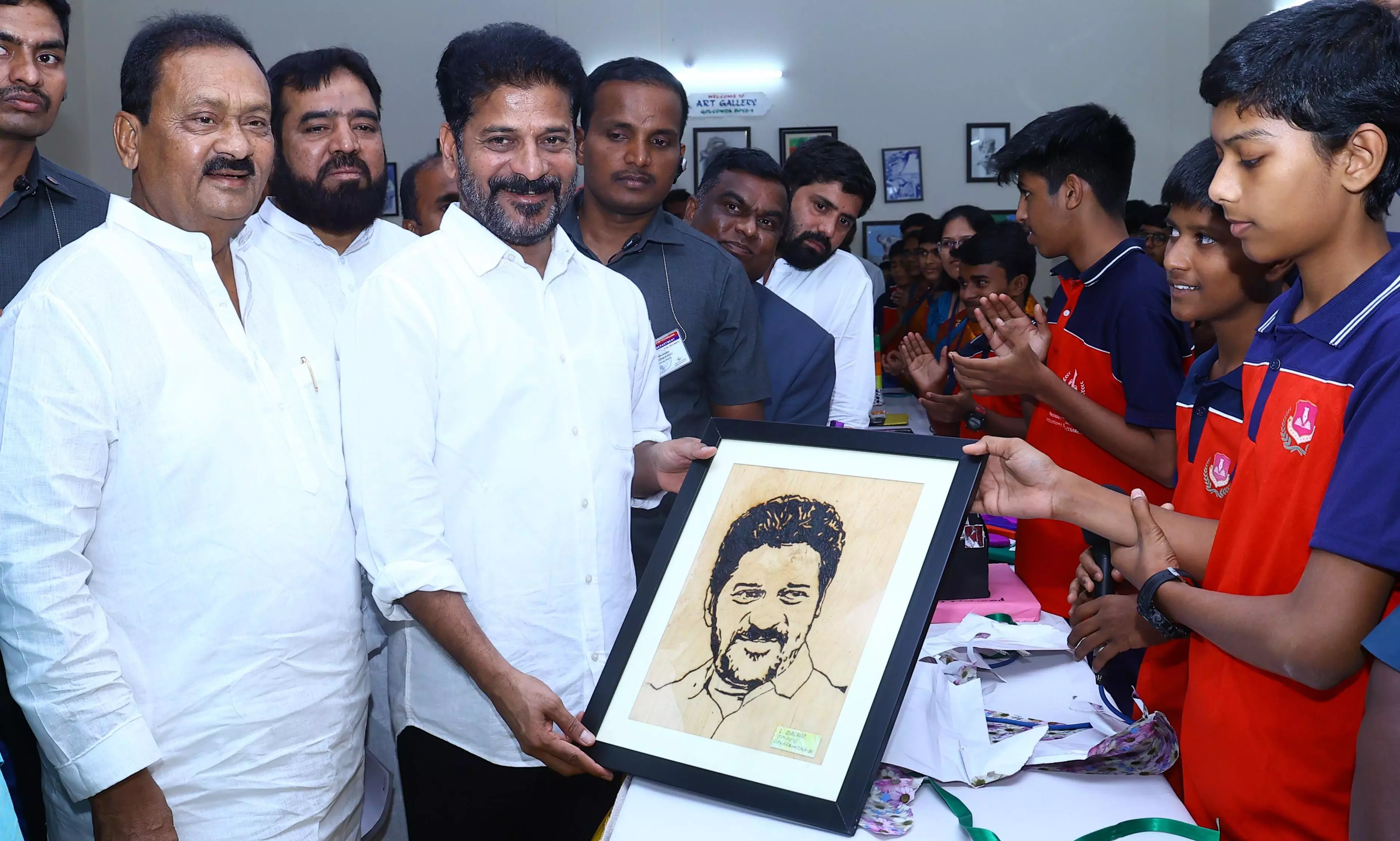 Revanth inaugurates Telangana Minority Residential School and College