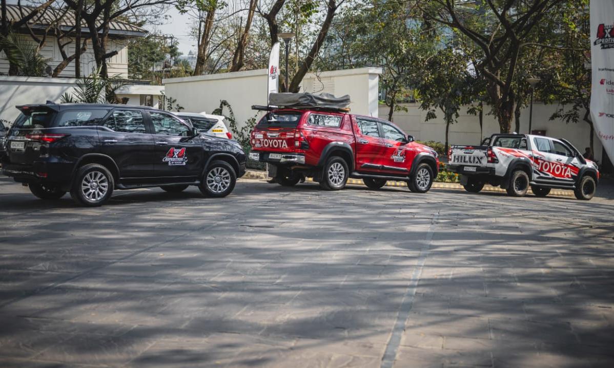 Toyota Kirloskar Motor Flags Off Fifth Drive of its Great 4X4 Expedition in Guwahati