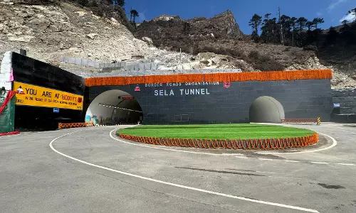 PM dedicates all weather tunnel to nation, connecting Tawang close to international border with China