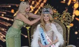 Czech Republics Krystyna Pyszkova Is Miss World 2024