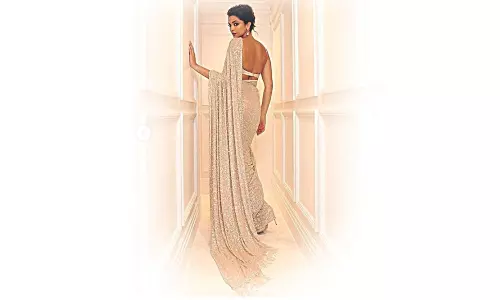 Sparkle In A Sequin Sari