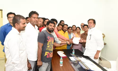 Rajanarsimha Assures To Resolve Problems of GO No. 317 Victims