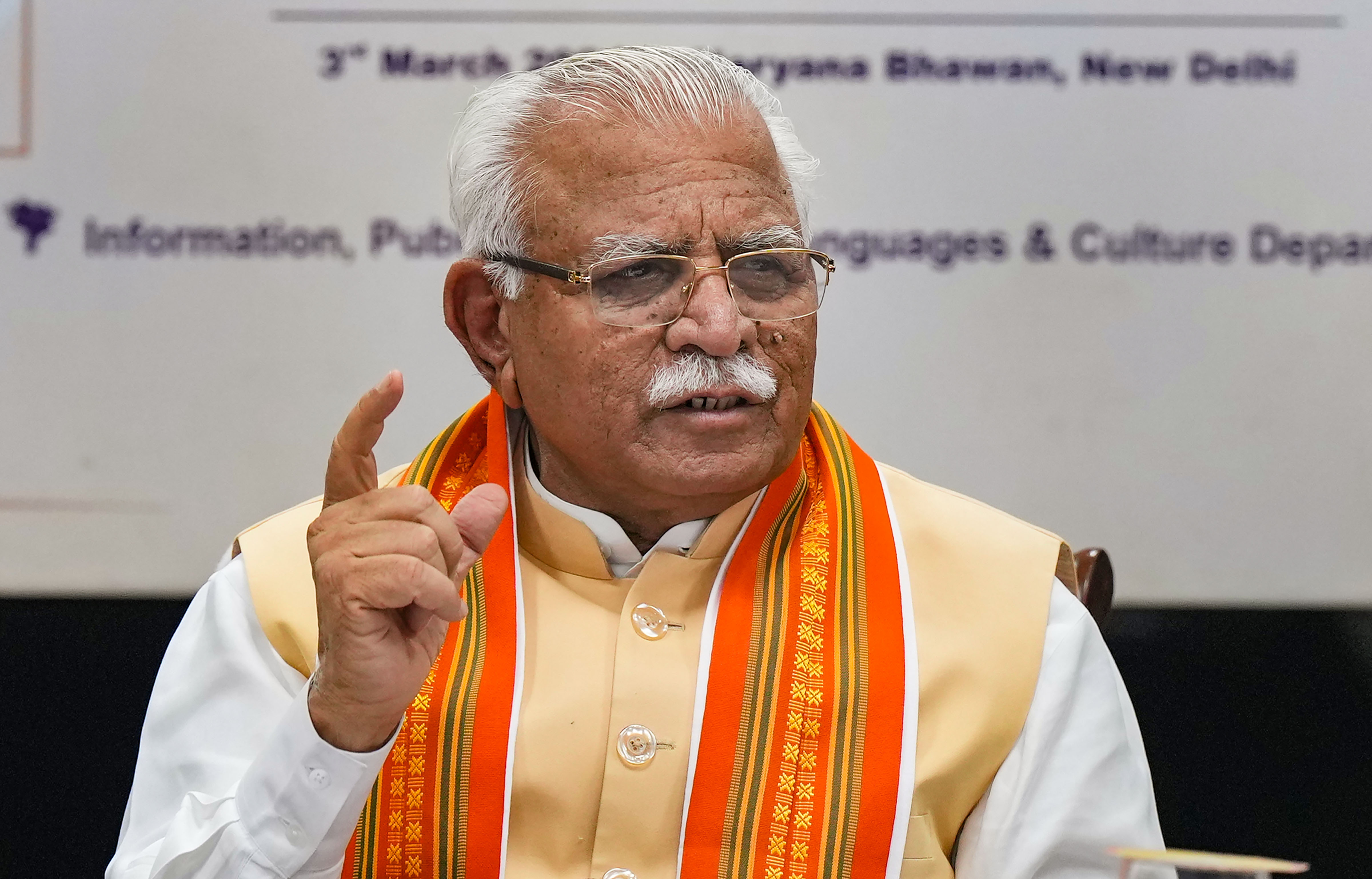 ML Khattar resigns as CM of Haryana, new Cabinet to take oath - Vimarsana News