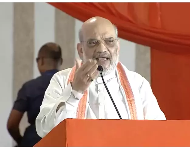 Union Home Minister Amit Shah Accuses Congress for Latkaana, Atkaana, Bhatkaana Ram Mandir Dispute In Its Greed For Vote Bank