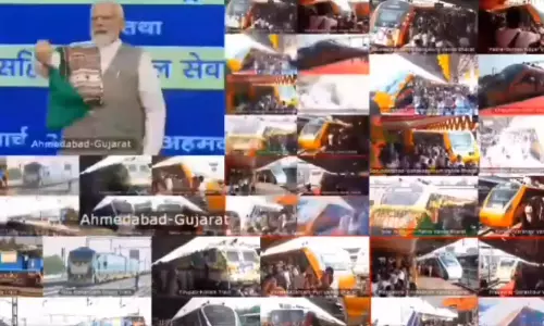 PM Modi Launches Secunderabad-Vizag Vande Bharat Express