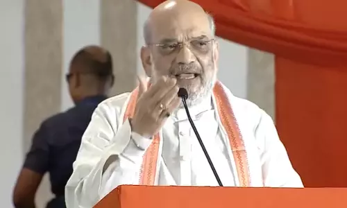 Union Home Minister Amit Shah Accuses Congress for Latkaana, Atkaana, Bhatkaana Ram Mandir Dispute In Its Greed For Vote Bank