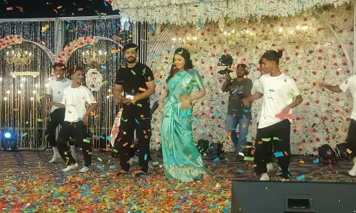 Star Maa Hosts Reception for Satyabhama Characters in Warangal Star Maa Hosts Reception for Satyabhama Characters in Warangal