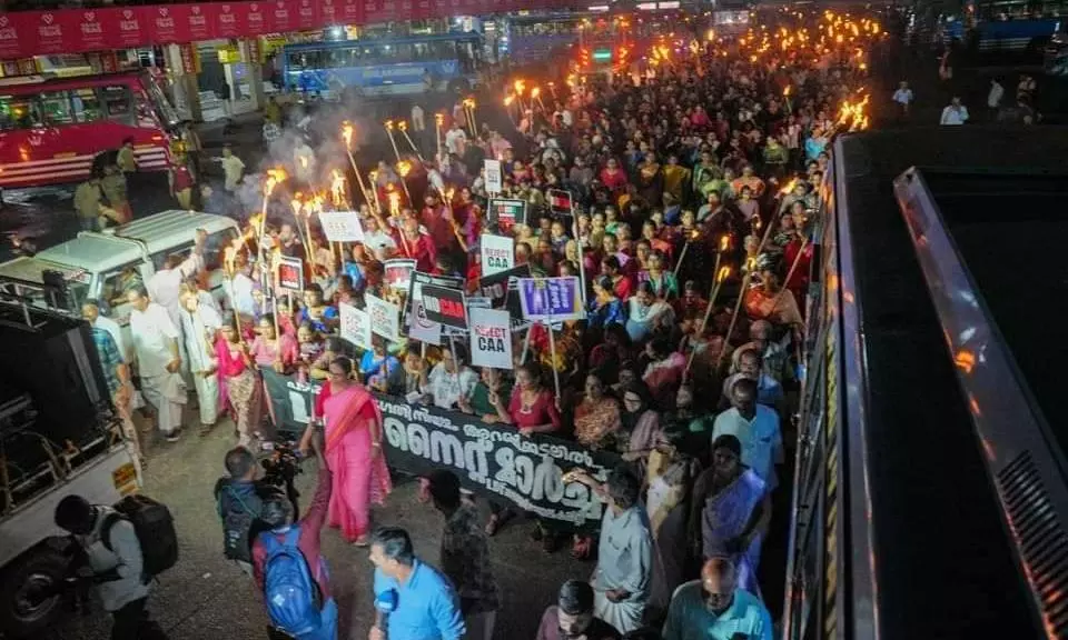 CAA Sparks Protests in Kerala Ahead of LS Elections