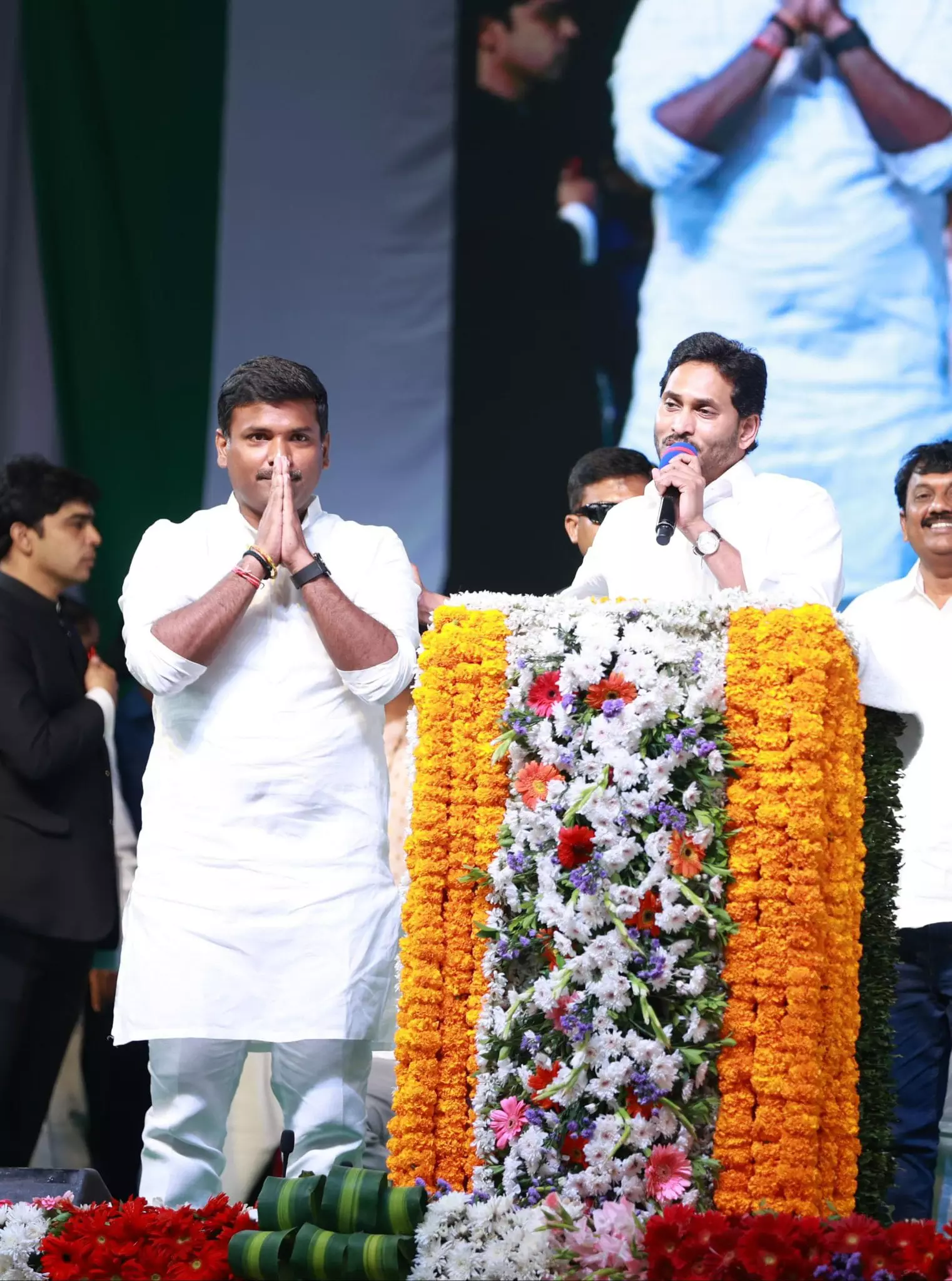 Amarnath Visits Gajuwaka as Constituency’s Nominee