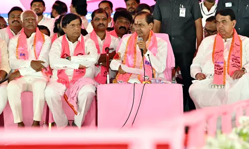 KCR expresses concern over power cuts, water shortage in TS