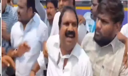 BRS Workers Allegedly Kidnap Their Own Ex MLA Planning To Join BJP BRS Workers Allegedly Kidnap Their Own Ex MLA Planning To Join BJP