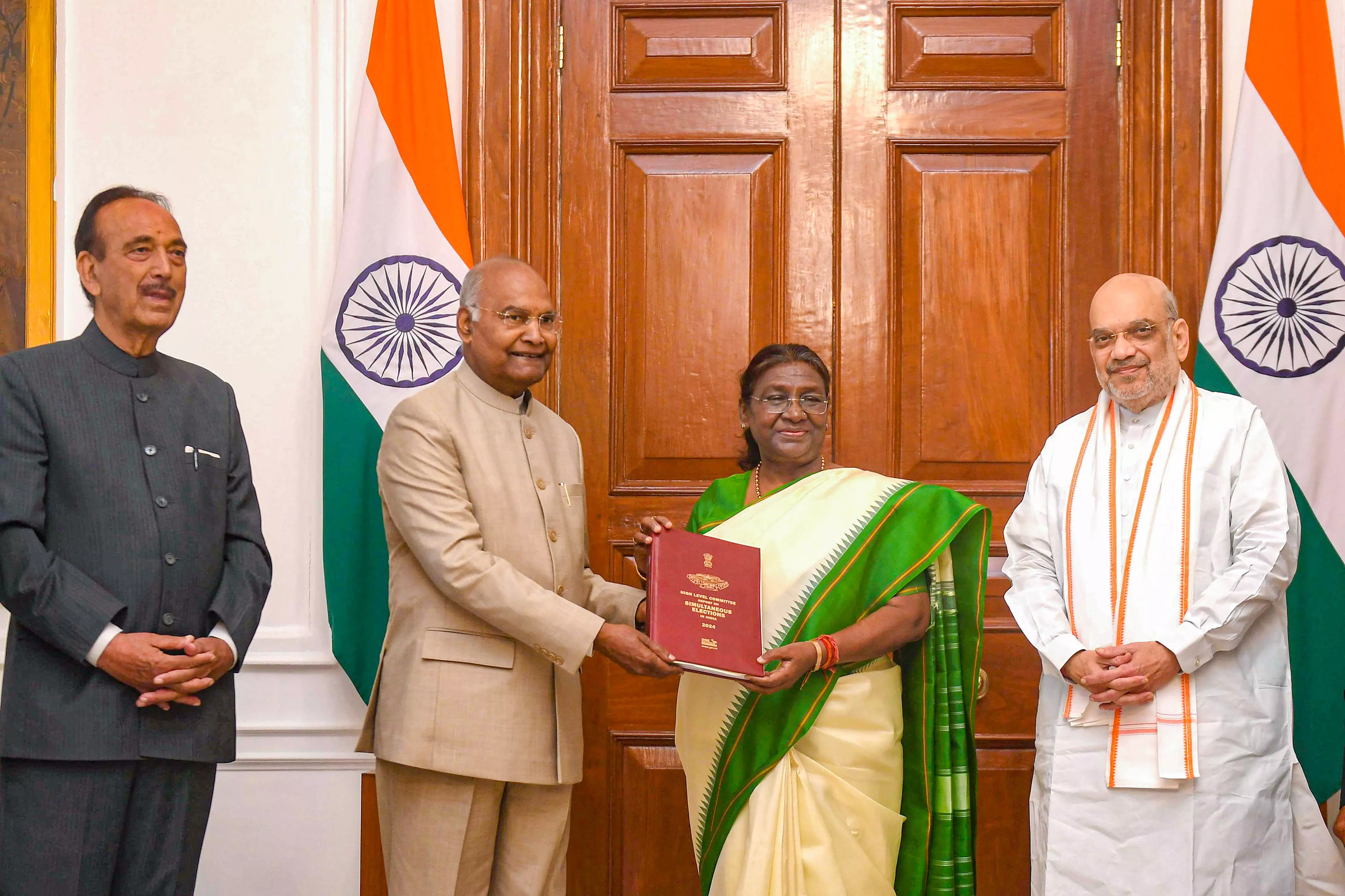 Kovind panel recommends simultaneous polls, common electoral roll Kovind panel recommends simultaneous polls, common electoral roll