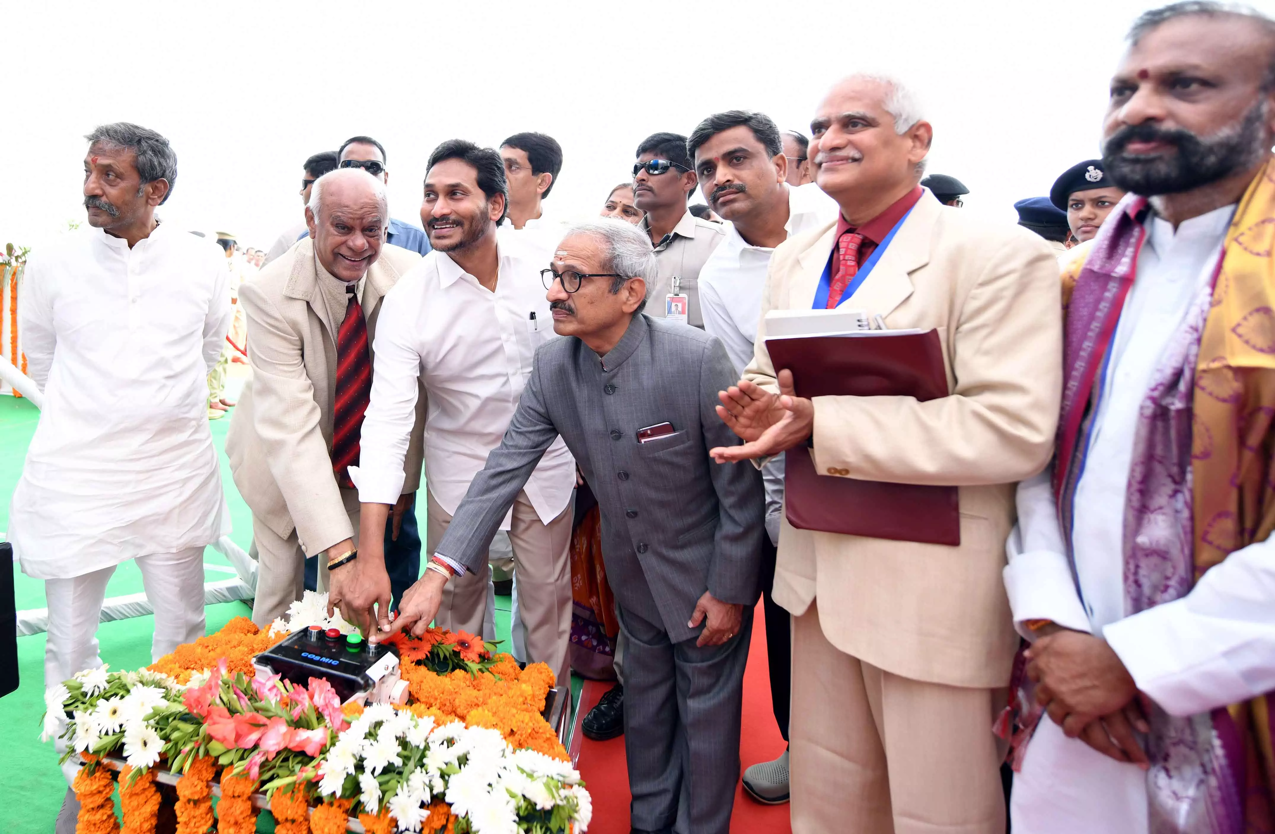 CM Sets Foundation for National Law University in Kurnool