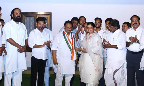 Jithender Joins Congress, Made State Representative in Delhi