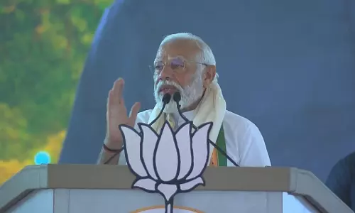 Modi Calls Congress, DMK Two Sides of the Same Coin Modi Calls Congress, DMK Two Sides of the Same Coin