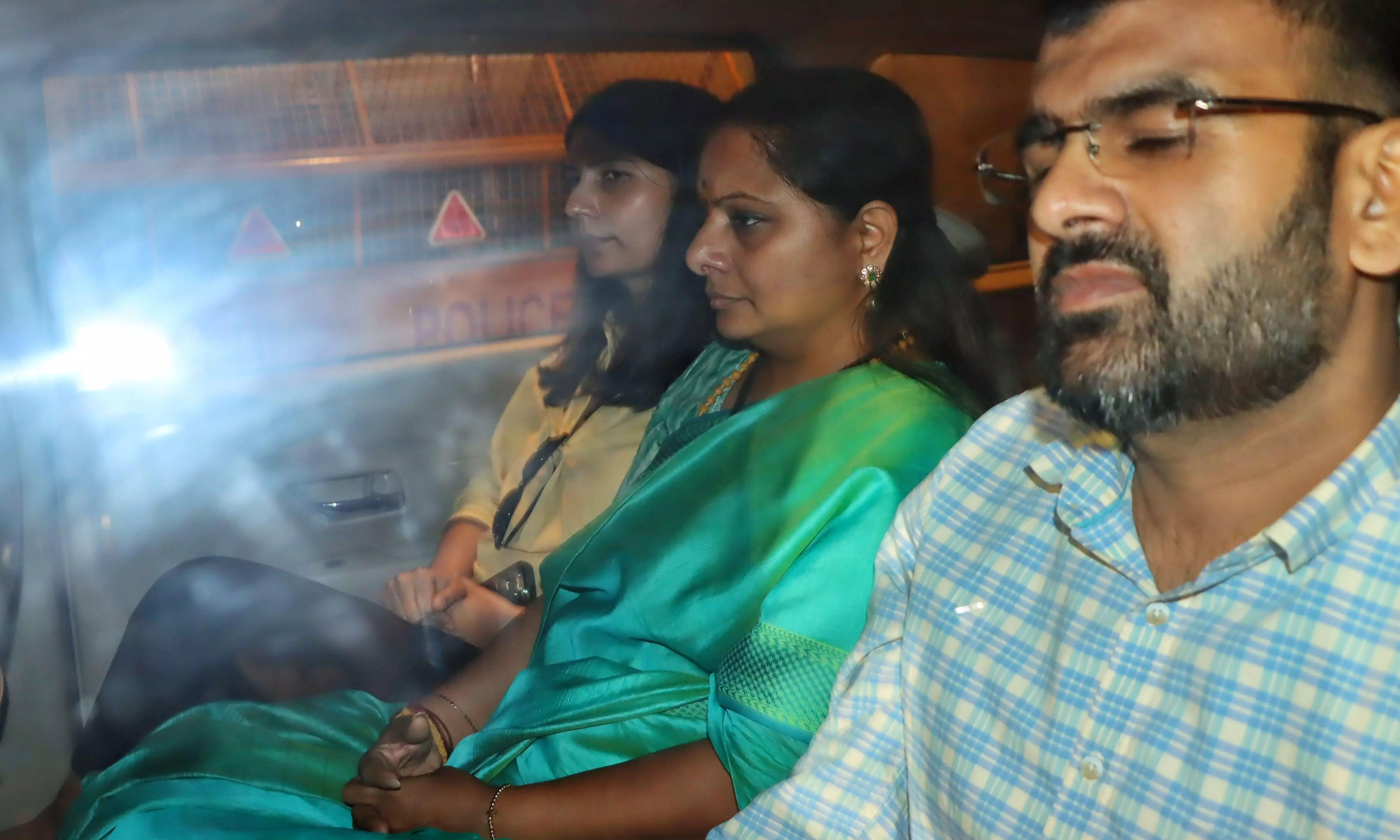 BRS MLC Kavitha in ED Custody For 7 Days