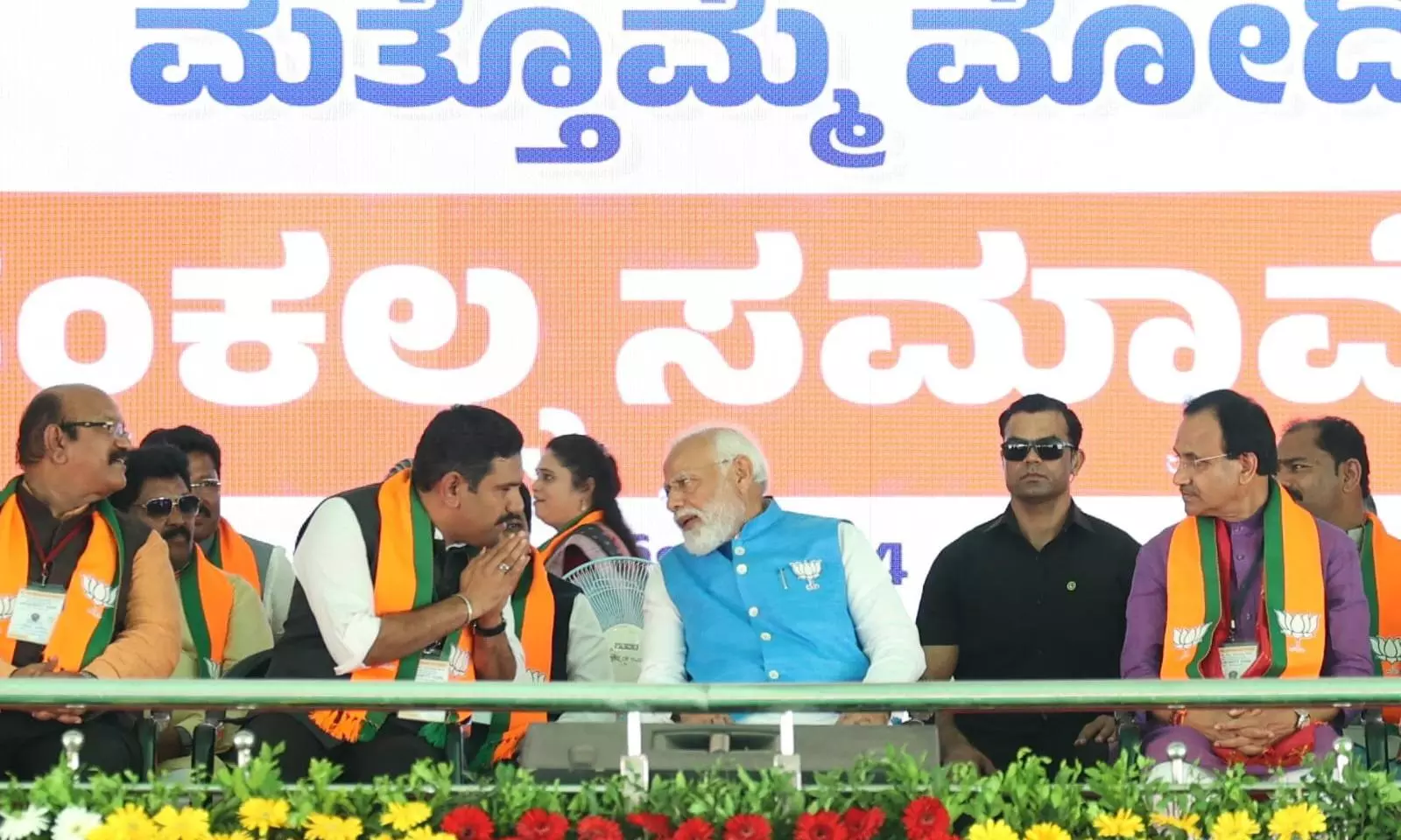 PM Modi Launches Karnataka Campaign, Slams Congress