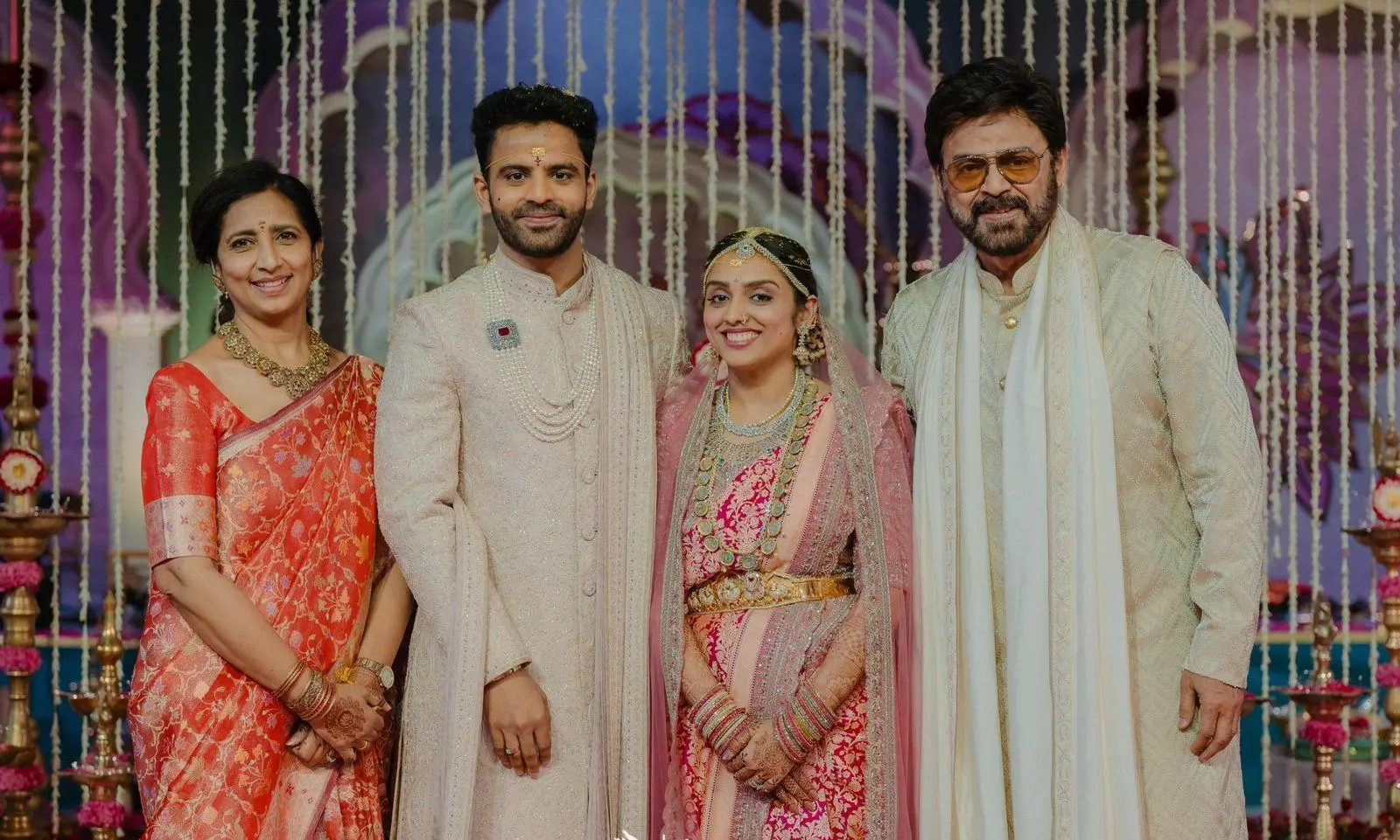 Venkatesh’s Younger Daughter Havyavahini Marries Dr Nishanth