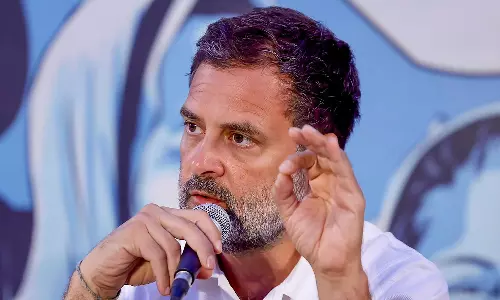 Rahul Gandhi calls electoral bonds biggest extortion racket