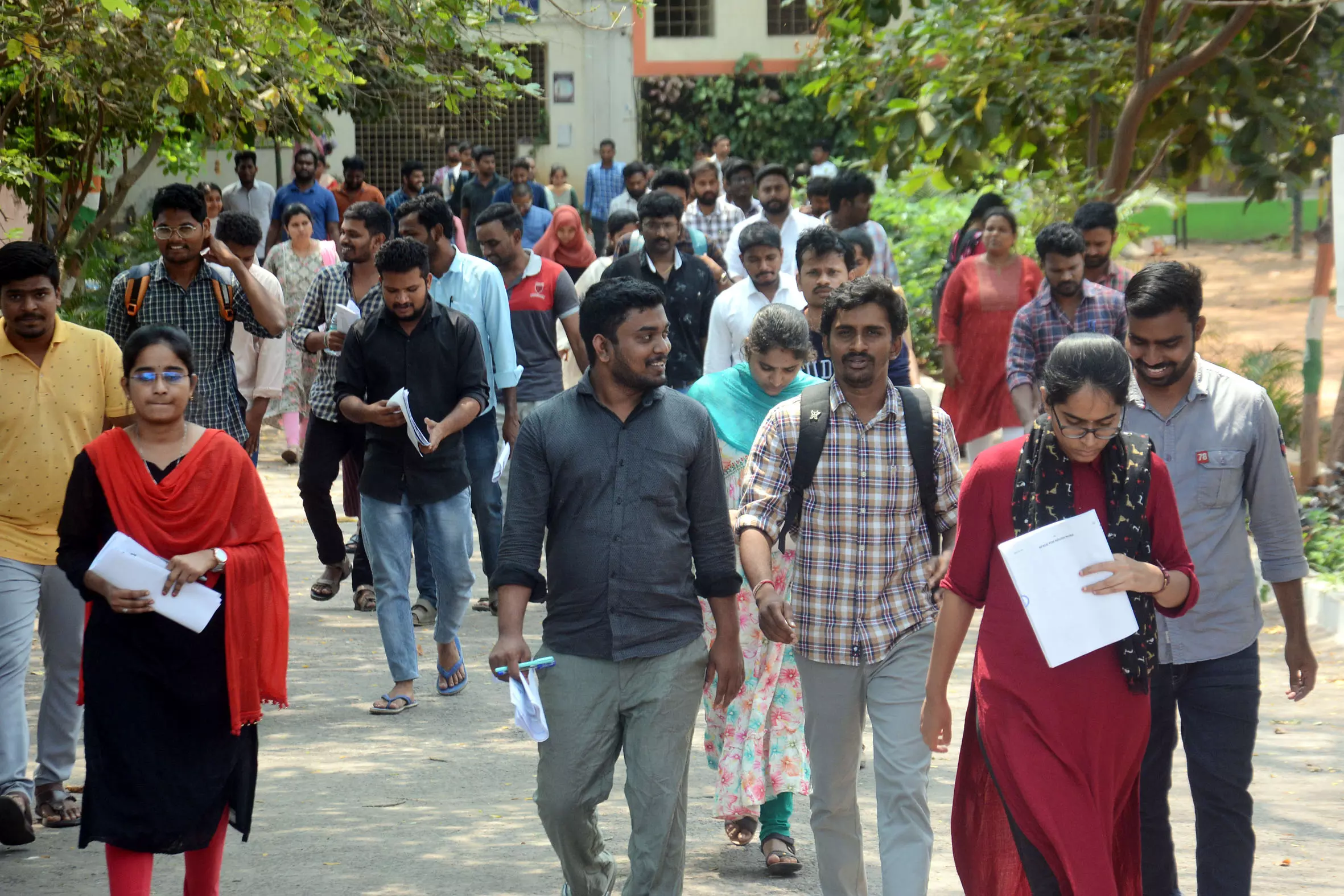 Over 60% Attend Group 1 Prelims in Kurnool, Nandyal