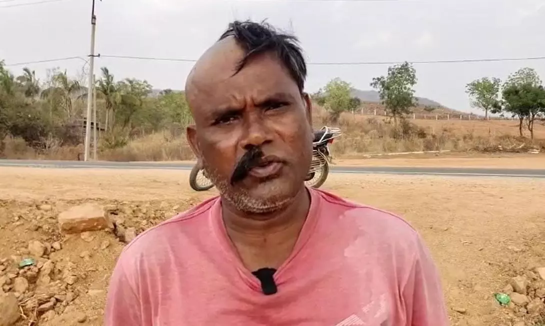 Puttaparthi MLA’s Ex-driver Gets Half Tonsured