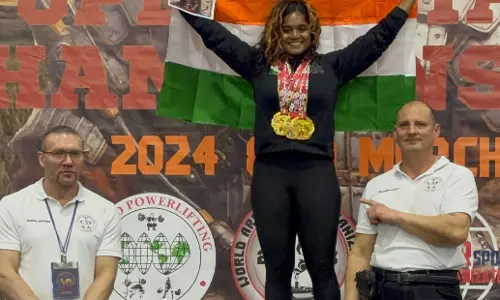 Ainala Shivani Bags 3 Gold in Asian Powerlifting Championship Ainala Shivani Bags 3 Gold in Asian Powerlifting Championship