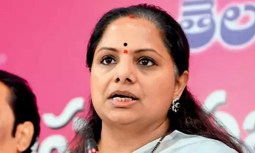 Delhi Court Extends Judicial Custody of BRS MLC K. Kavitha in Corruption Case Delhi Court Extends Judicial Custody of BRS MLC K. Kavitha in Corruption Case