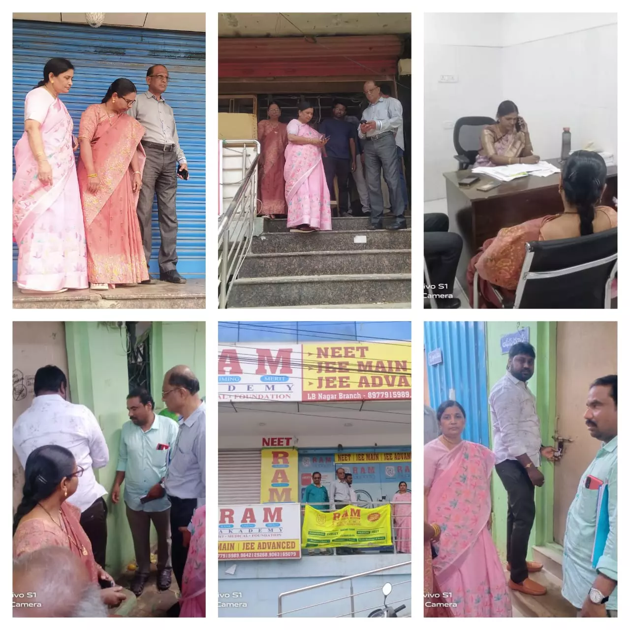 Properties Being sealed in LB Nagar for Not Paying Property Tax Properties Being sealed in LB Nagar for Not Paying Property Tax