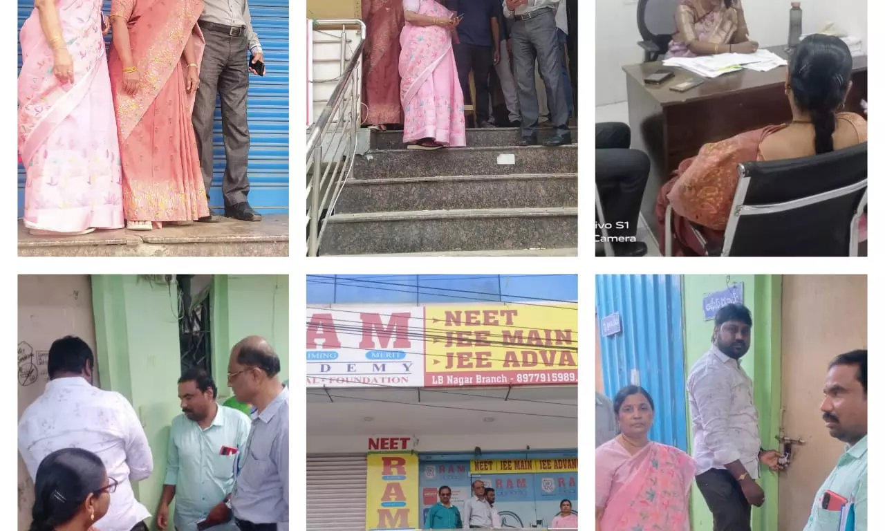 Properties Being sealed in LB Nagar for Not Paying Property Tax