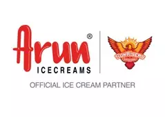 Arun Icecreams Named Official Ice Cream Partner for Sunrisers Hyderabad for T20 Cup 2024 Season
