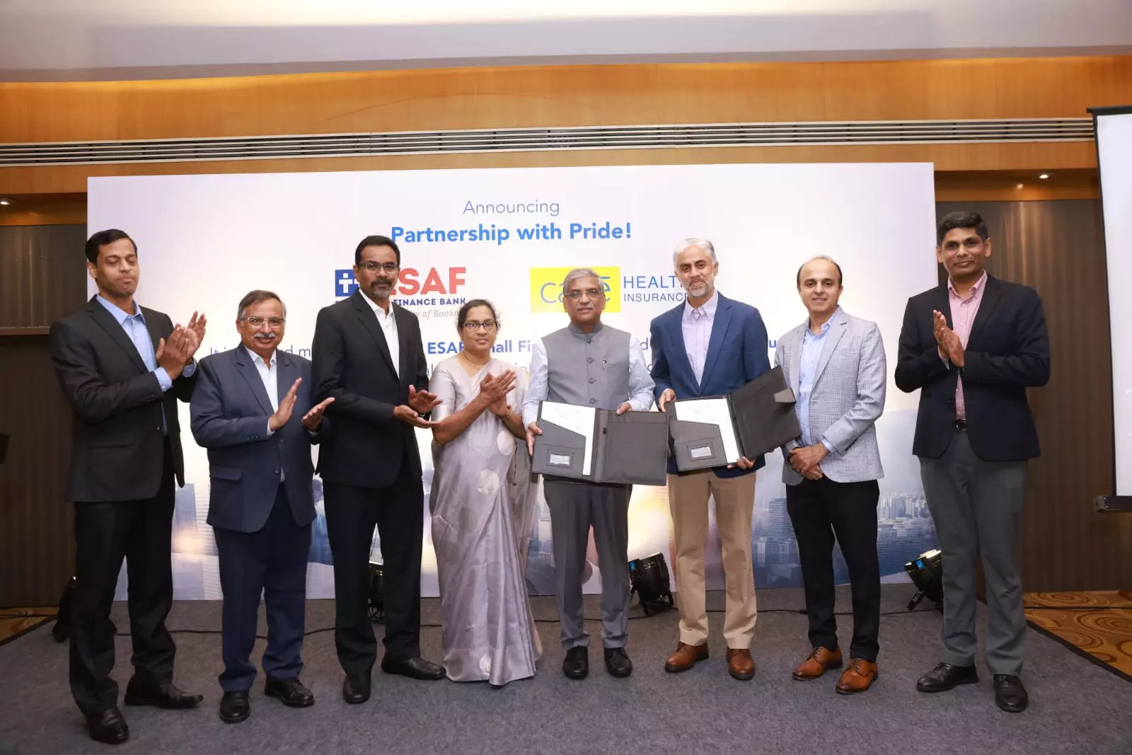ESAF Small Finance Bank and Care Health Insurance Forge Corporate Agency Agreement