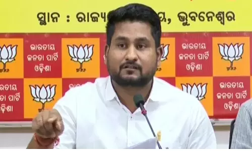 BJP Lawmaker Castigates Odisha’s Ruling BJD For Tardy Progress Of State