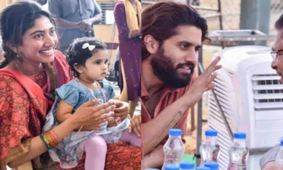Thandel: Makers share key update from sets of Naga Chaitanya and Sai Pallavi starrer