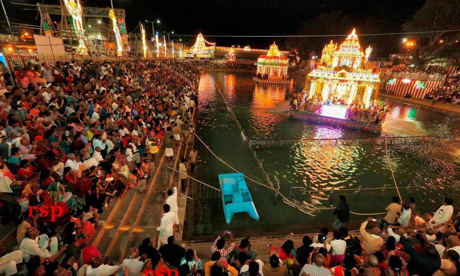 Srivari Teppotsavam reaches grand third day in Tirumala