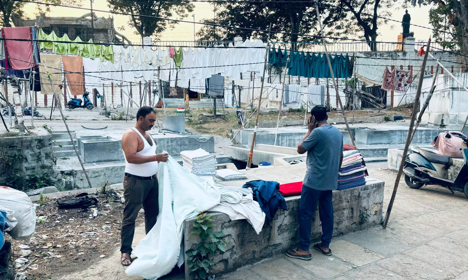Hyderabad: Dhobis Set High Standards of Water Conservation Hyderabad: Dhobis Set High Standards of Water Conservation
