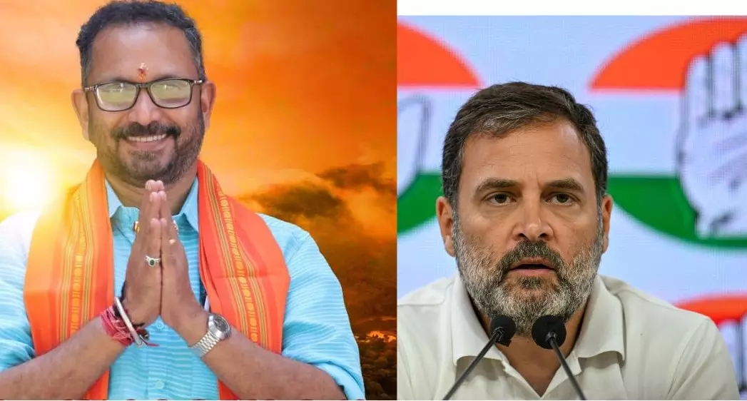 LS polls: Kerala BJP chief K Surendran to take on Rahul Gandhi in Wayanad