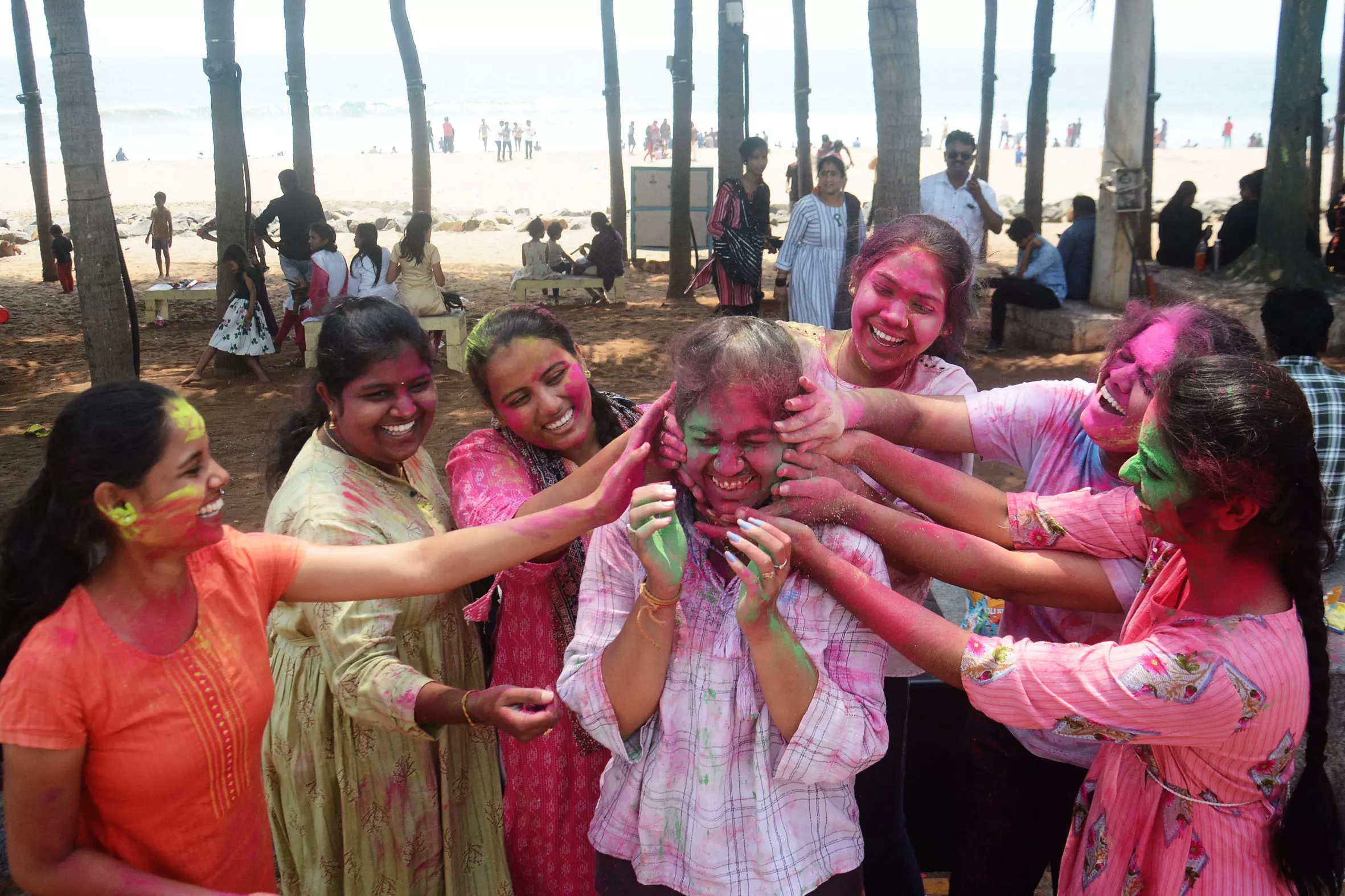 City of Destiny Witnesses Vibrant Holi Celebrations