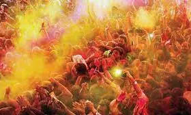 Holi in Visakhapatnam: Riot of colours with a political twist