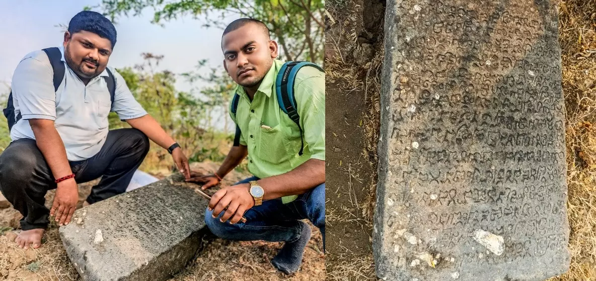 874-Year- Old Inscription Of Chodaganga Deva Rediscovered Near Andhra Pradesh’s Vizianagaram