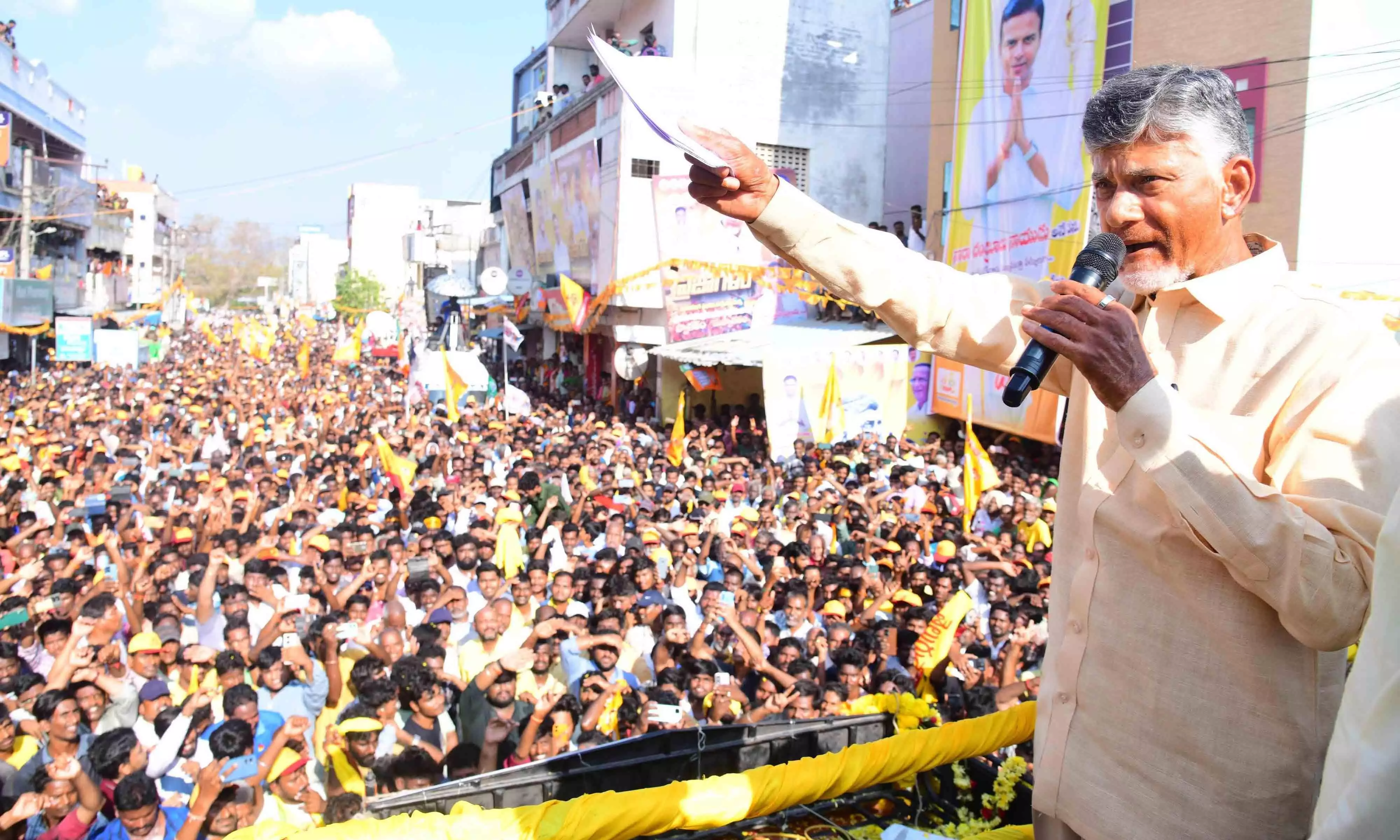 Naidu launches Praja Galam campaign, attacks YSRC government