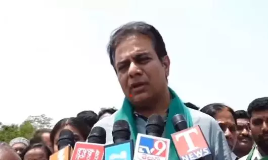 Drought Because of Congress’ Policies: KTR