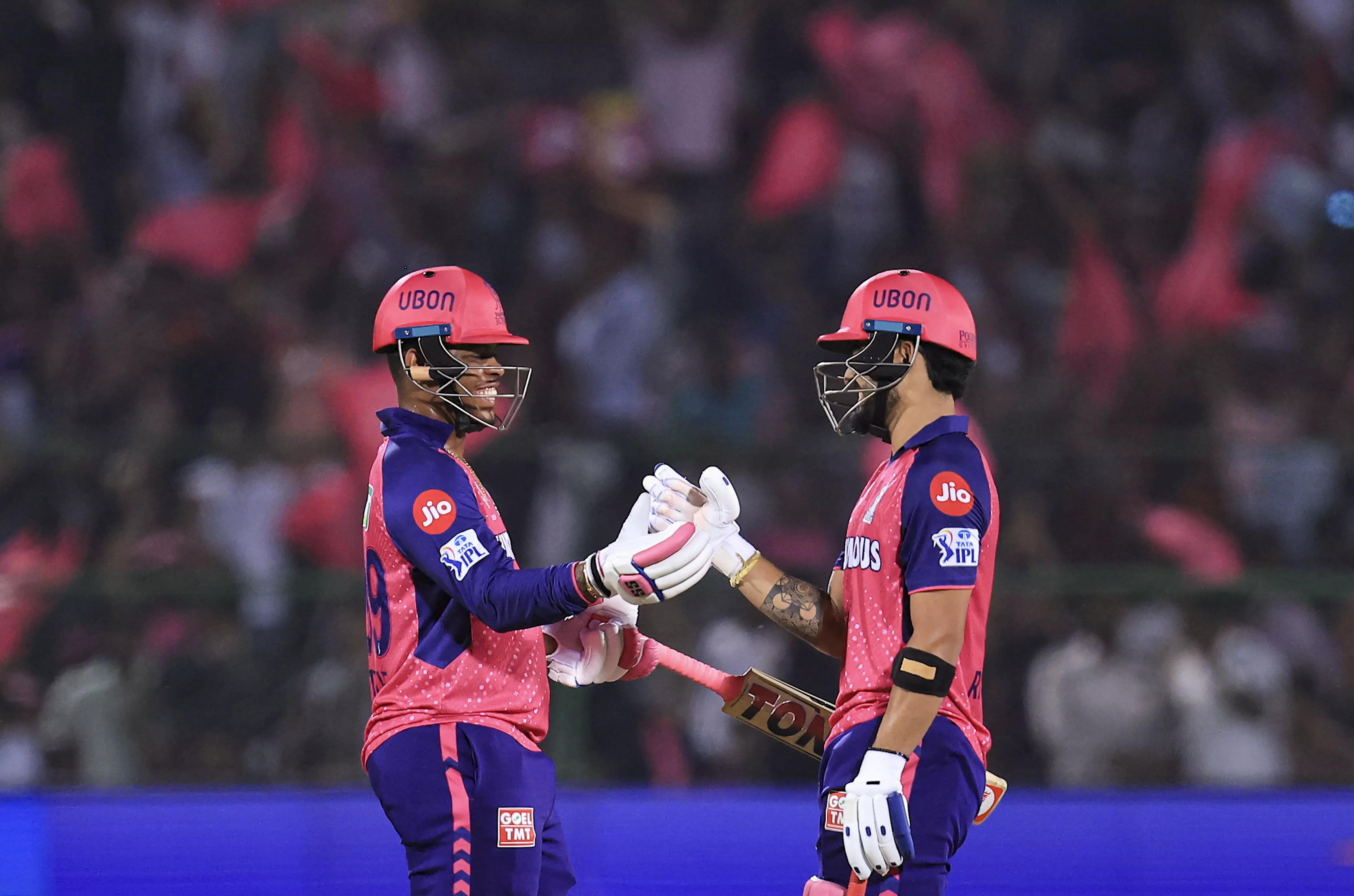 RR beat DC by 12 runs RR beat DC by 12 runs