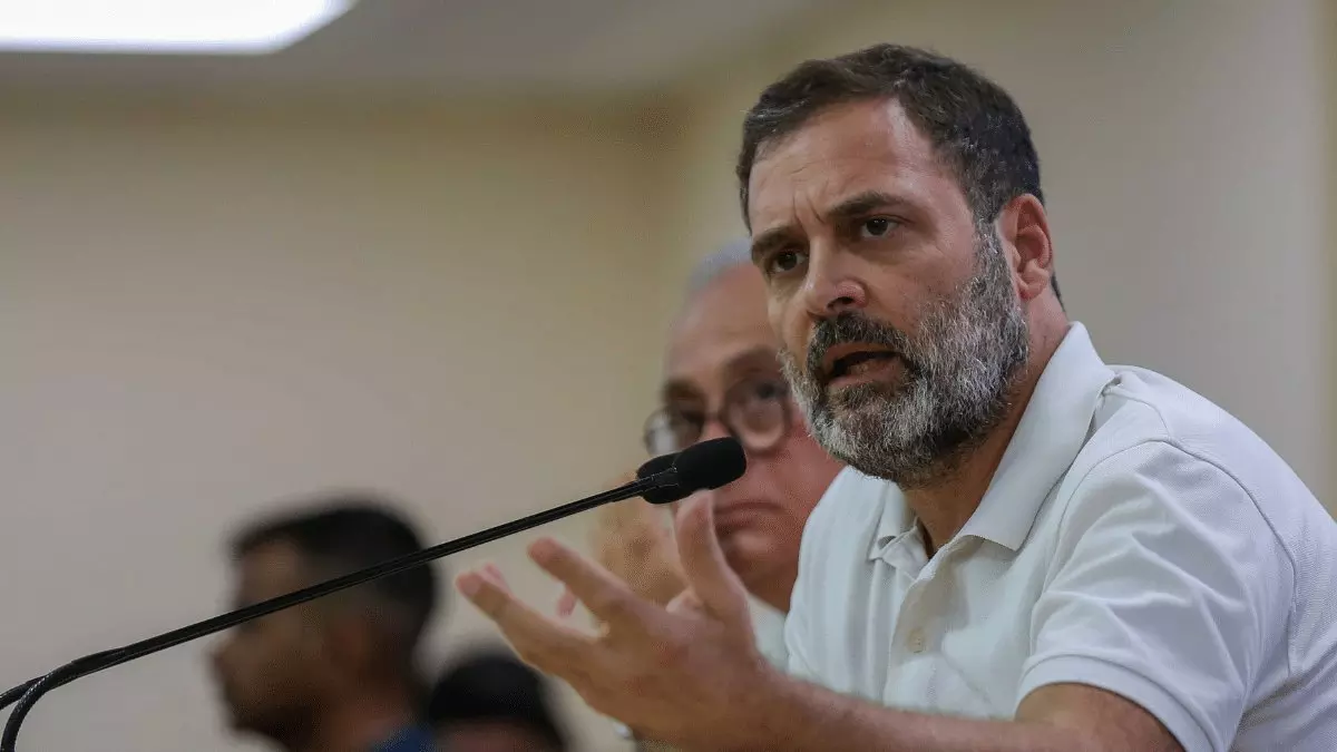 New I-T Notices on Congress, Rahul Warns Officials