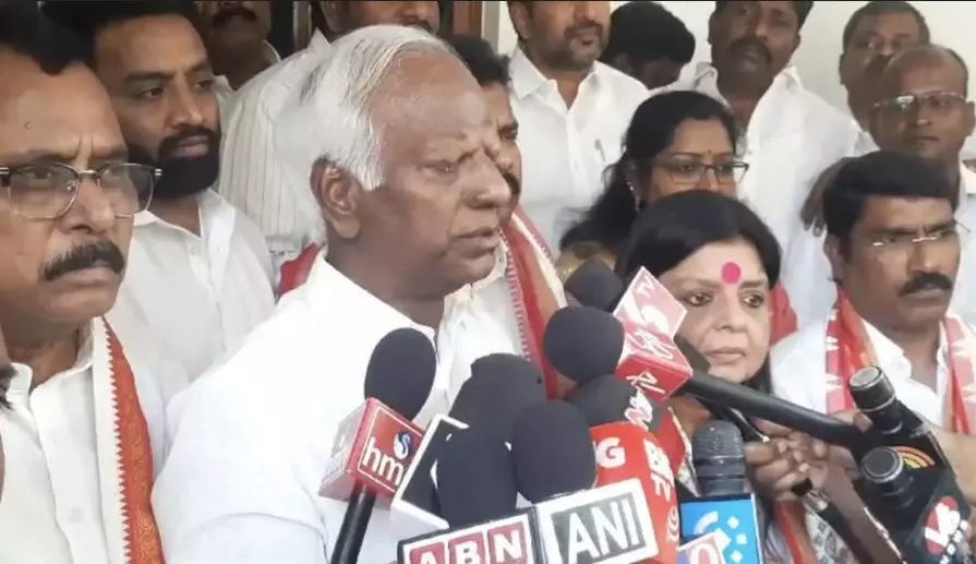 BRS Demands Kadiyam Resign as MLA Before Joining Congress BRS Demands Kadiyam Resign as MLA Before Joining Congress