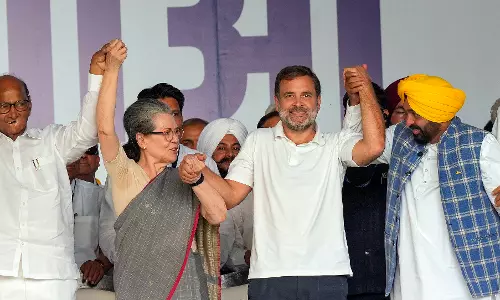 I.N.D.I.A bloc displays show of strength with rally