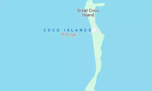 India Raises Concern Over satellite images of Great Coco Islands