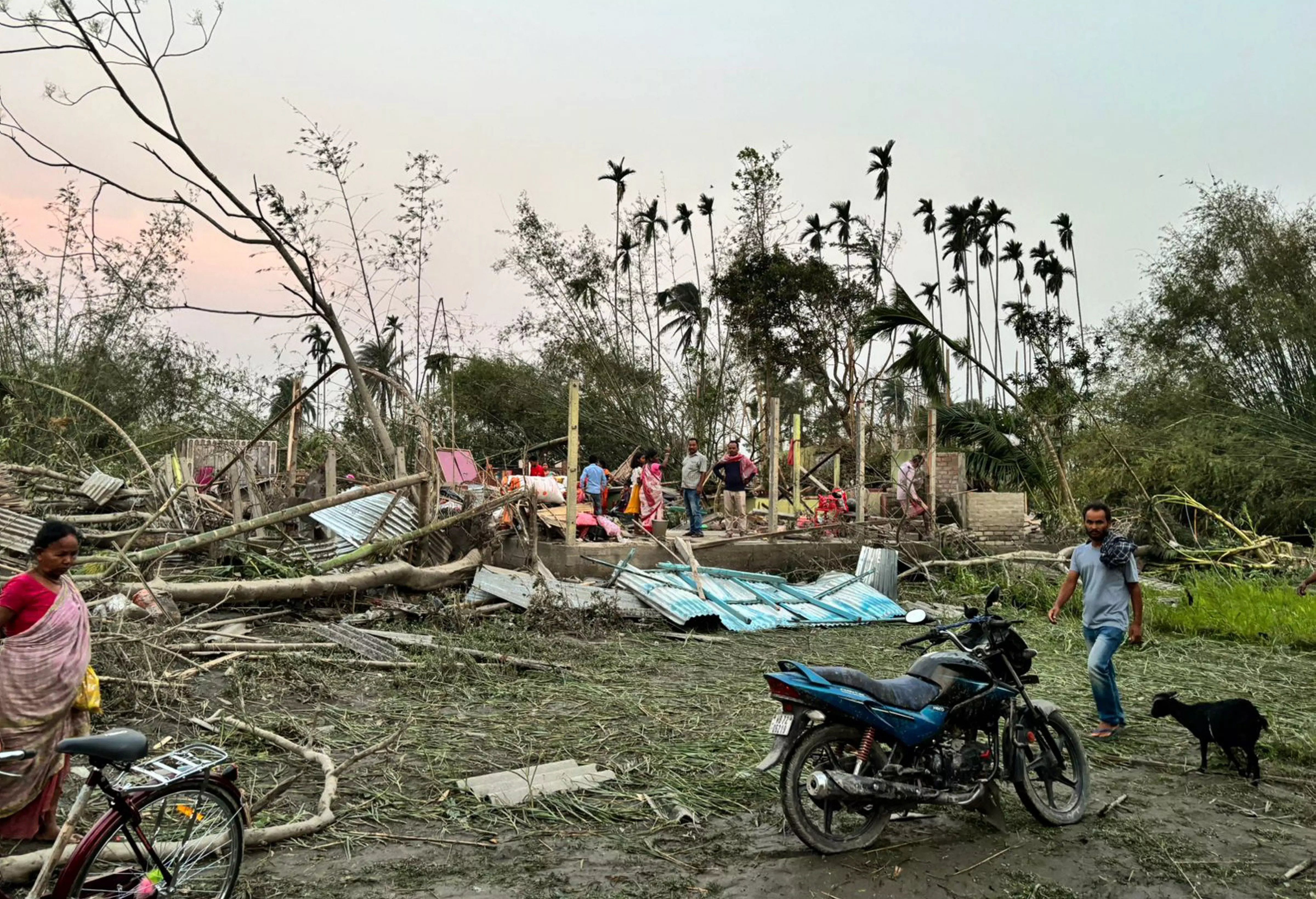 West Bengal storm: Death toll rises to 5, CM meets families of victims West Bengal storm: Death toll rises to 5, CM meets families of victims