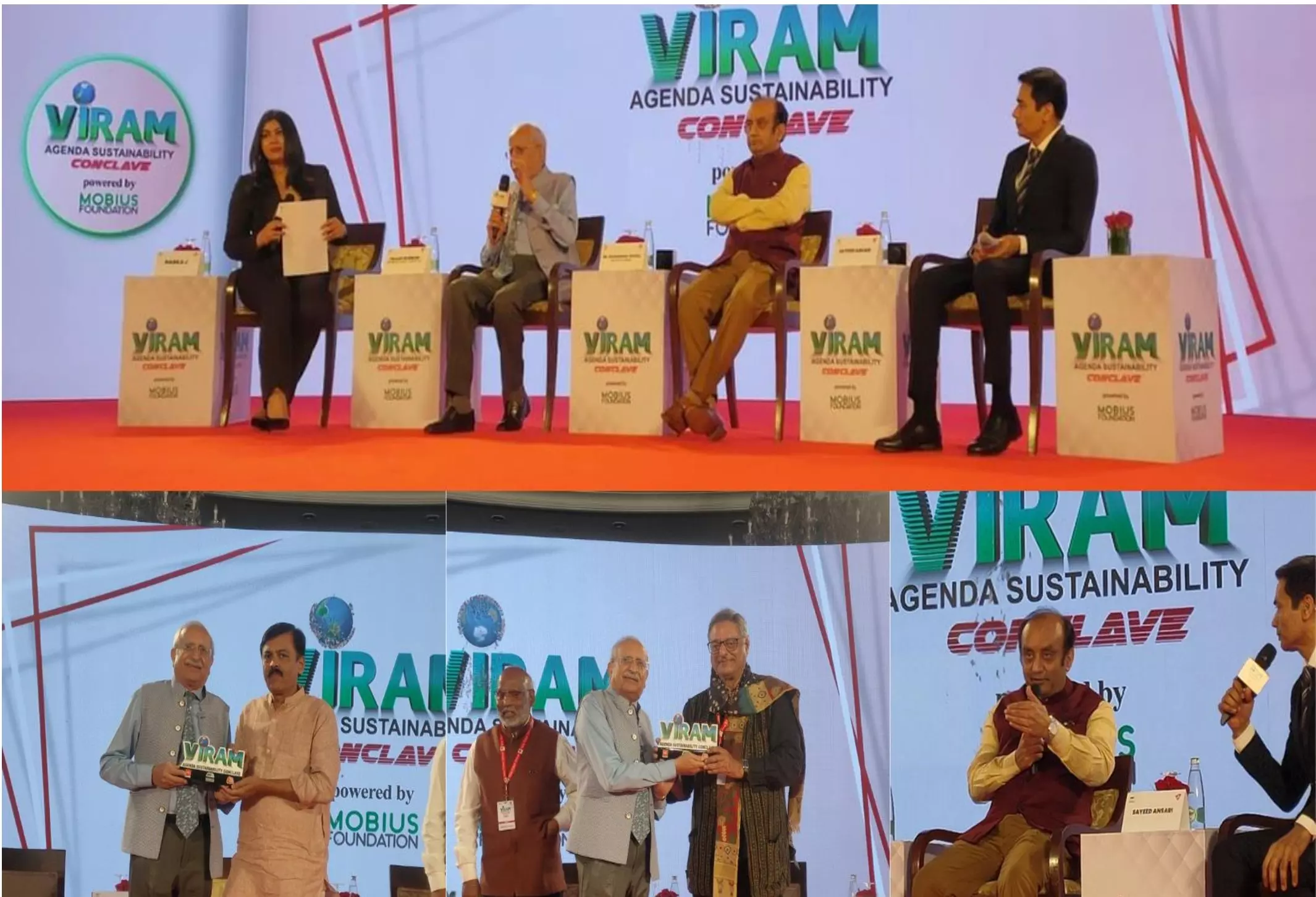 Dr. Sudhanshu Trivedi addressed issue of population at Mobius Viram conclave